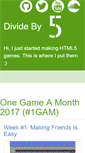 Mobile Screenshot of divideby5.com